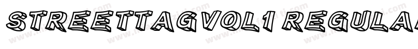 StreetTagvol1 Regular字体转换
